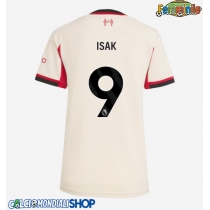 Maglie da calcio Liverpool Alexander Isak #9 Seconda Maglia Femminile 2025-26 Manica Corta